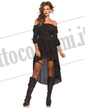 Costume GAUZE HIGH LOW PEASANT